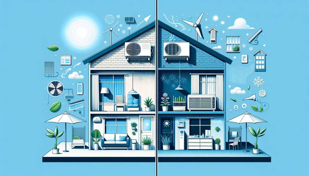 climatisation vs rafraîchissement passif : quelle option choisir pour votre maison en été?