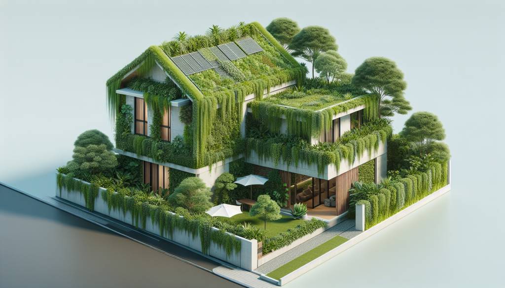 toitures et murs végétalisés : avantages pour l’isolation et le rafraîchissement de votre habitat