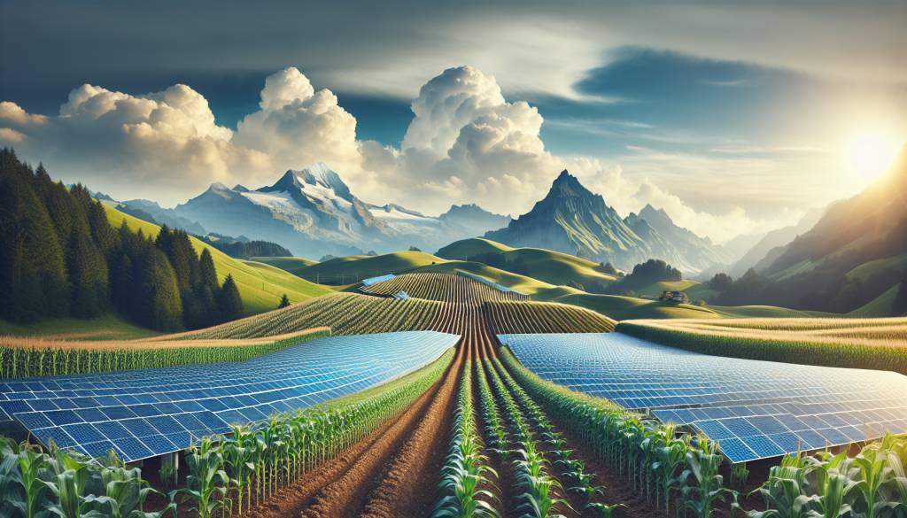 découvrir les risques et avantages de l’agrivoltaisme en suisse