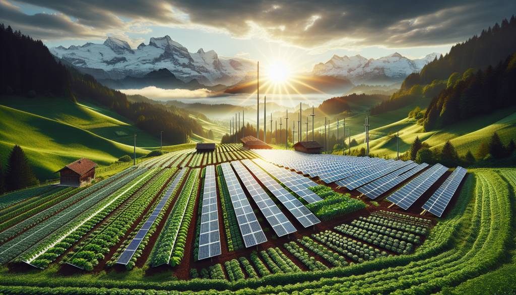 l’agrivoltaisme en suisse : quels impacts sur l’environnement ?